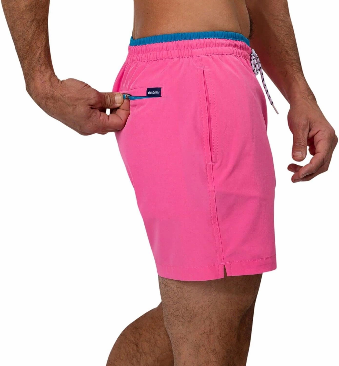 Chubbies Mens Swim Trunks C Mens Swim Shorts with 4-Way Stretch, 5.5 Beach Shorts with Elastic Waist, Drawstring,Mesh Lining