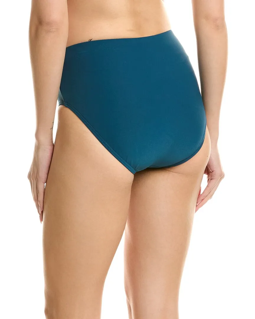 Coco Contours Onyx High-Waist Bikini Bottom