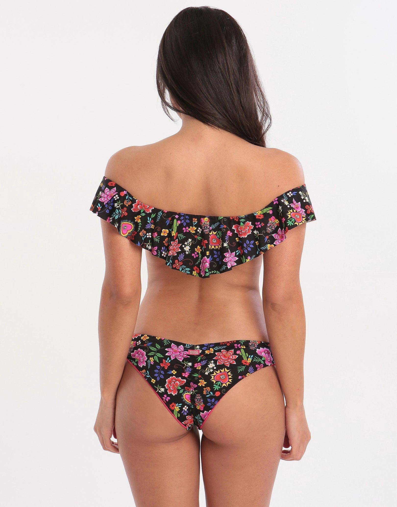 Cocobella Tupa Hipster Bikini Bottom -  Black