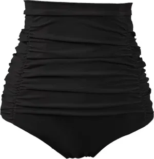 COCOPEAR Women's Ruched High Waisted Bikini Bottom Retro Vintage Swim Short Tankinis