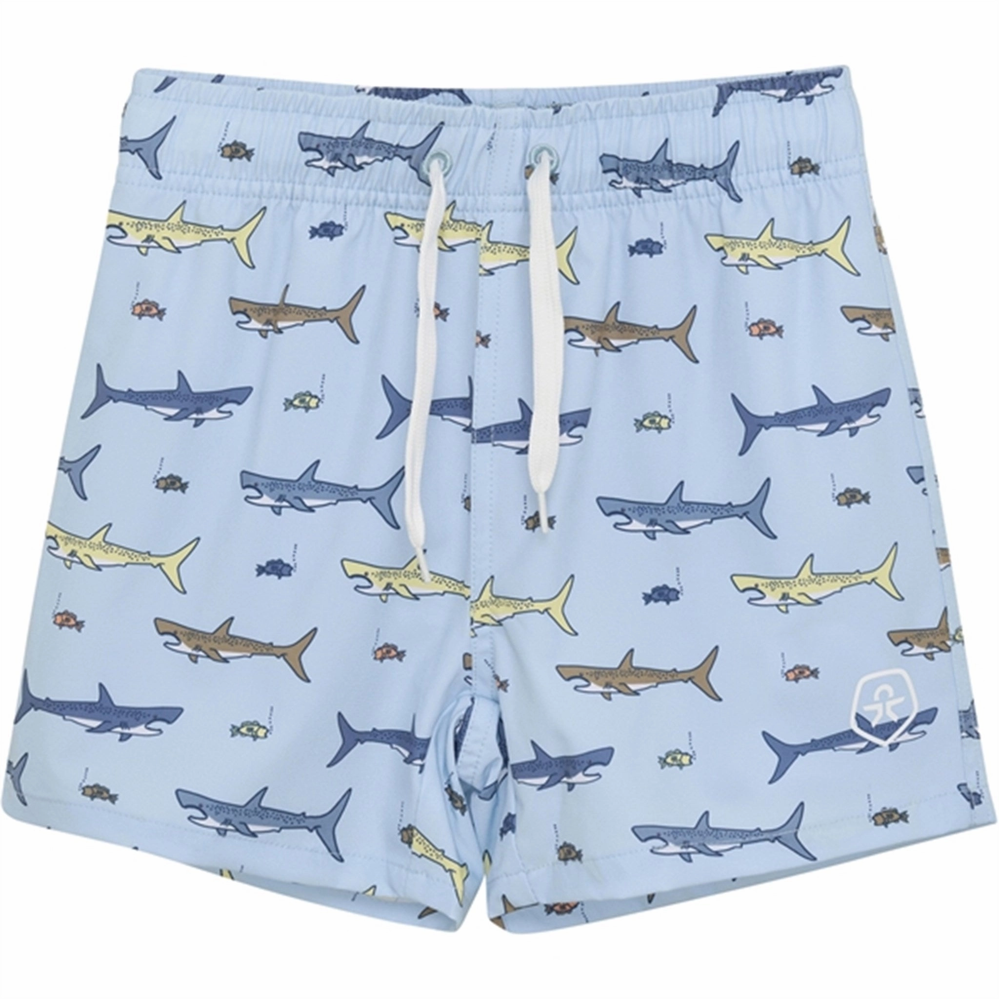 Color Kids Swim Shorts AOP Cerulean