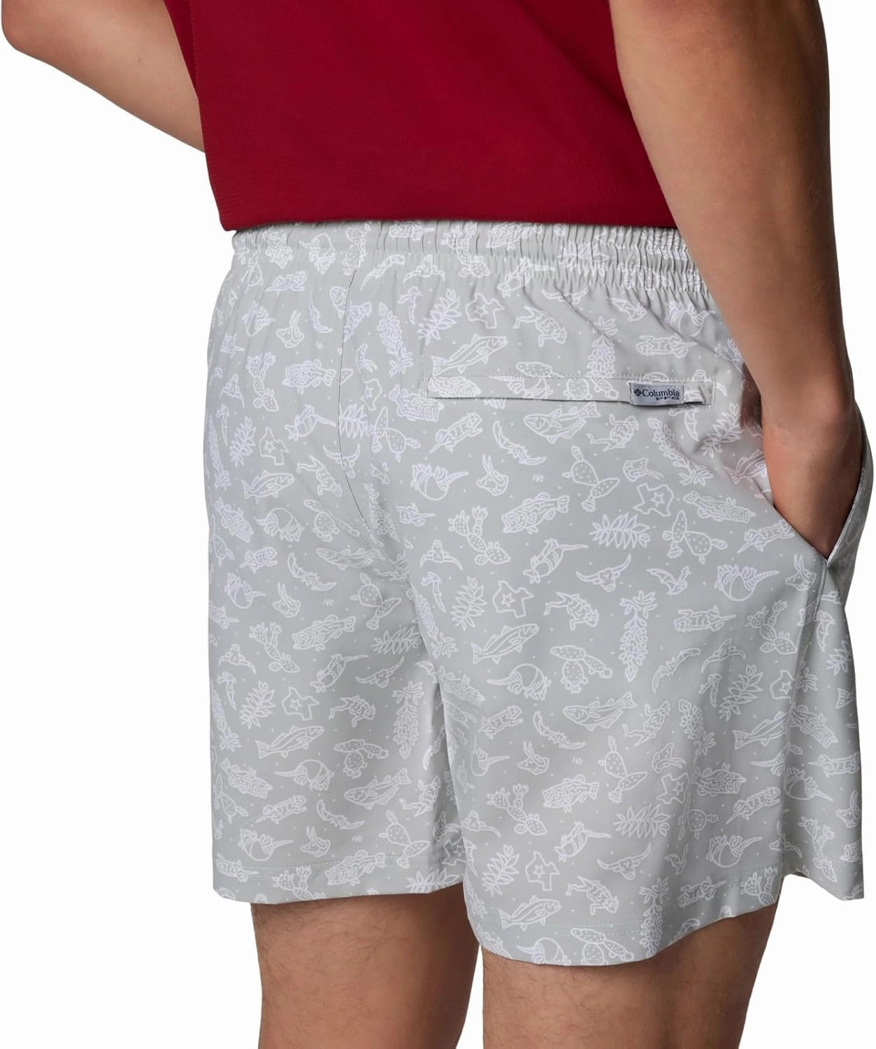 Columbia Men's PFG Rambler Printed Water Short