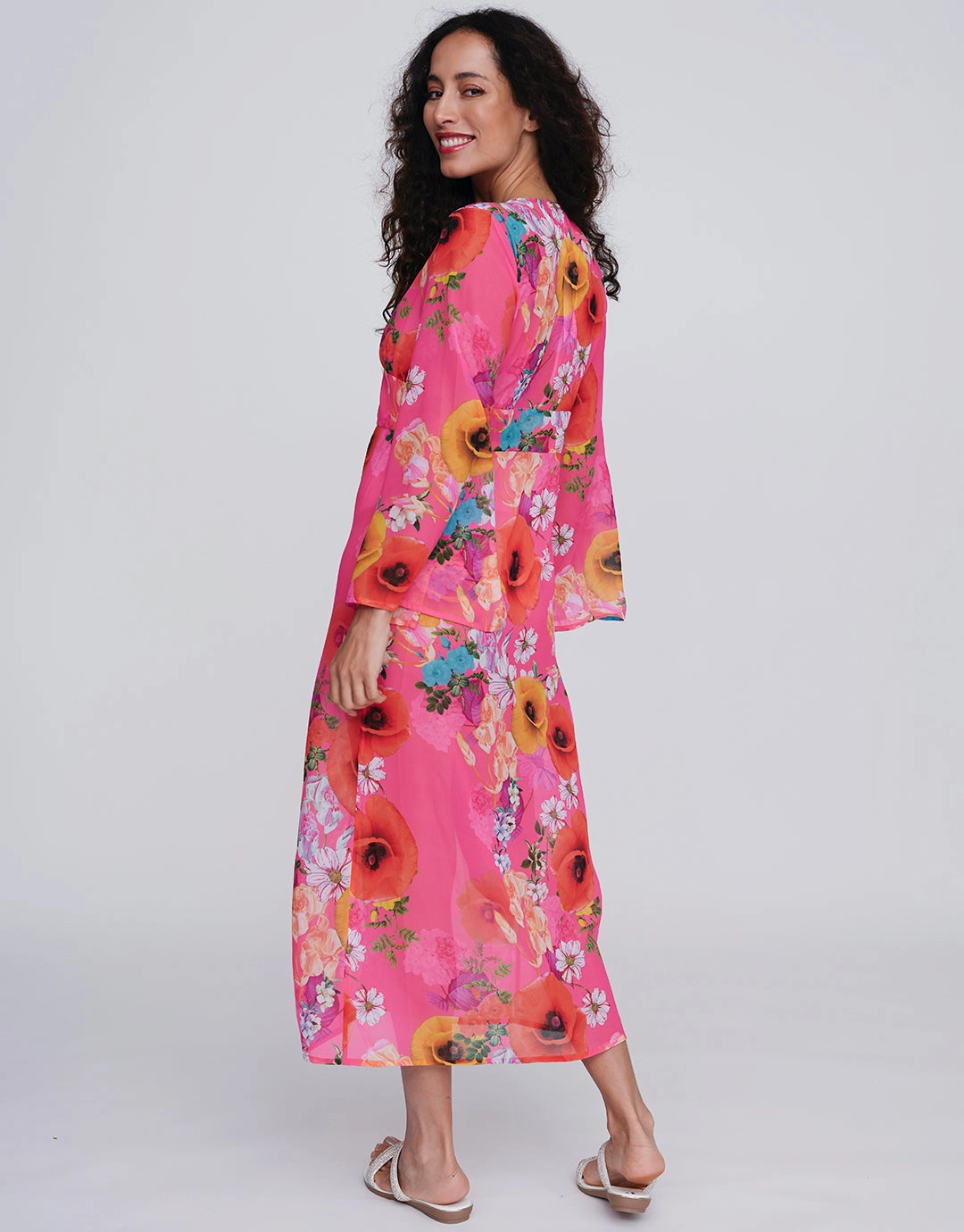 Copacabana Maxi Kaftan - Pink