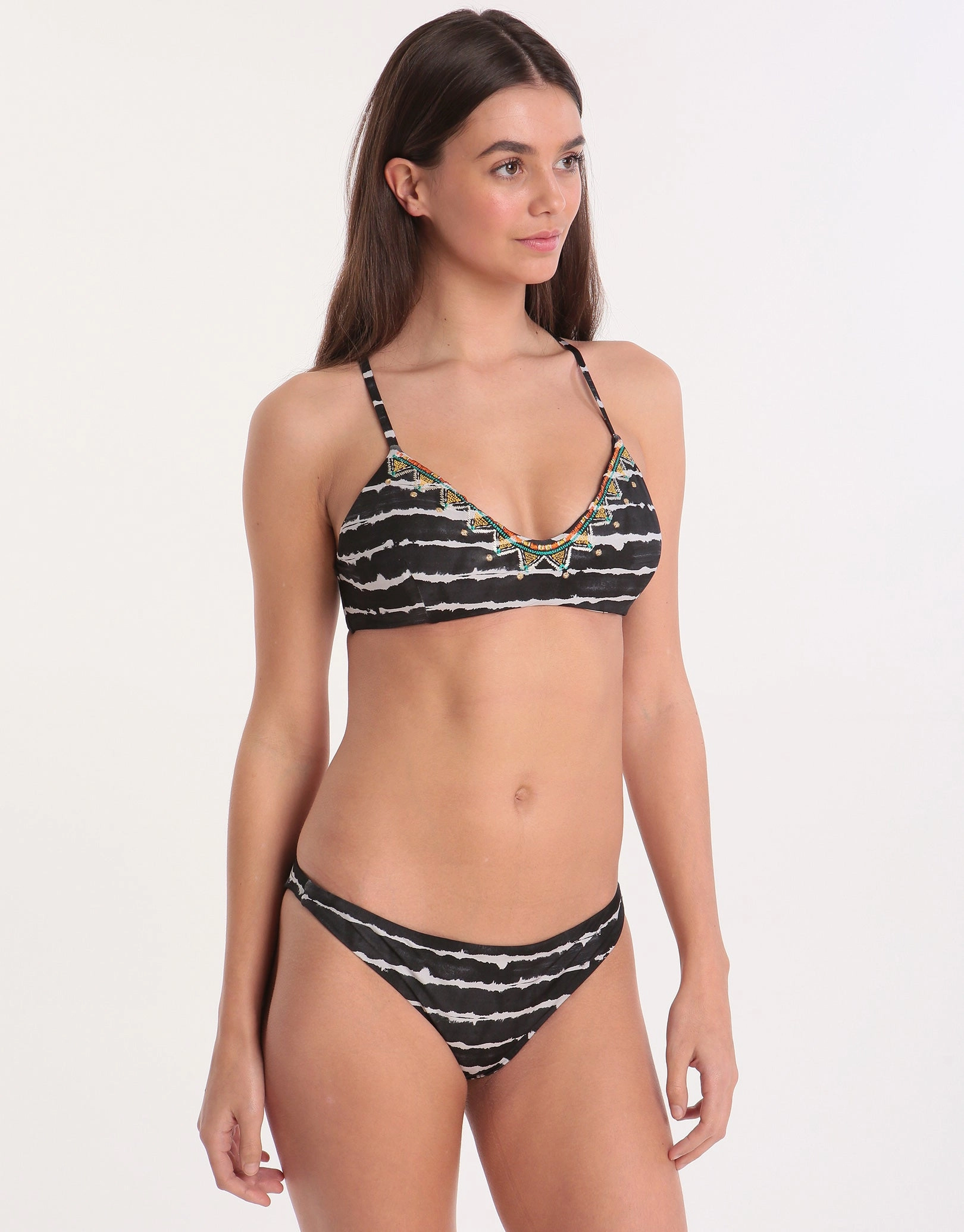 Couture Watamu Elina Brazilian Hipster Bikini Bottom - Black