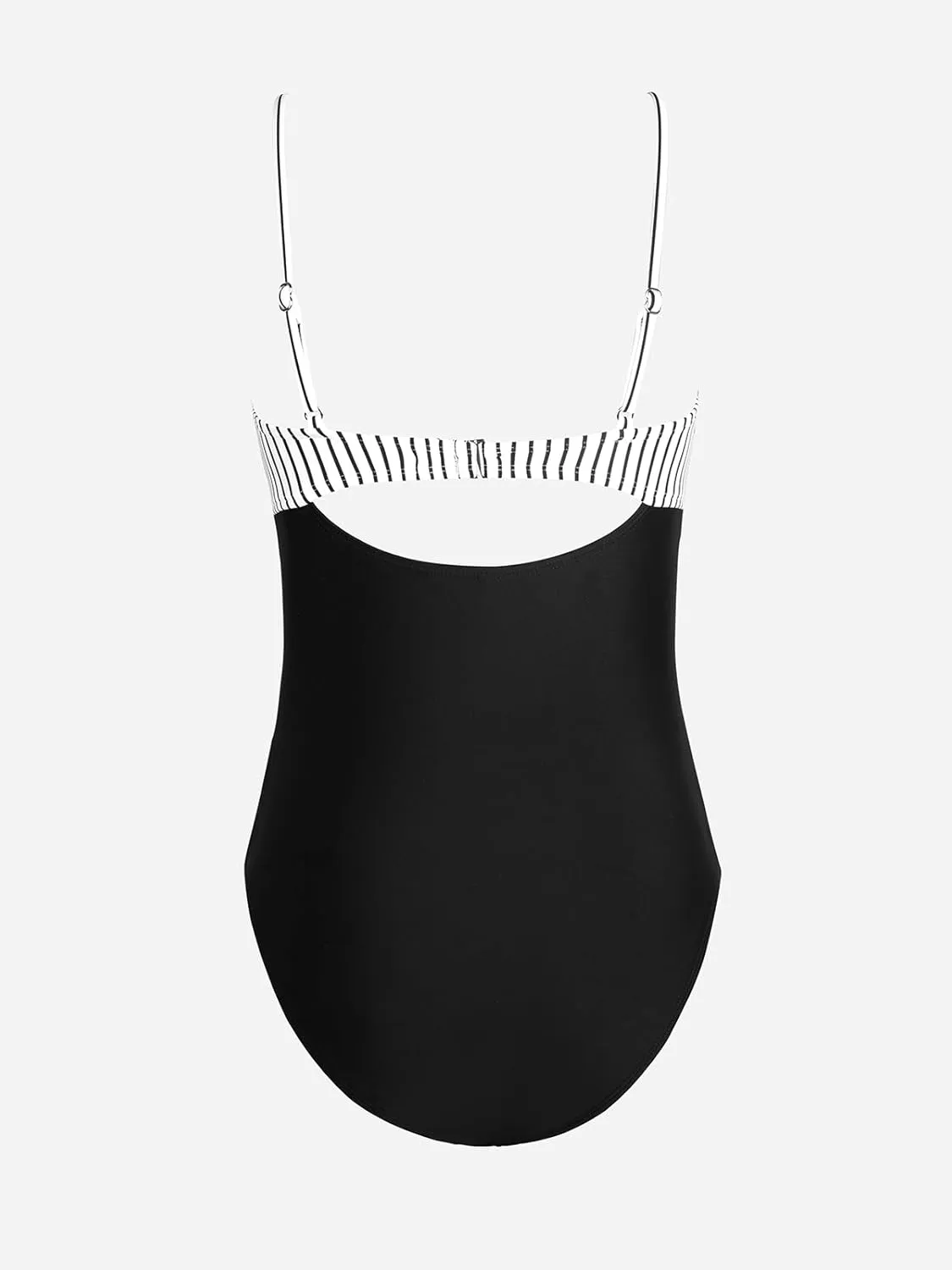 CUPSHE One Piece Swimsuit for Women Bathing Suits Twist Front Cutout Adjustable Straps Ruched Swimwear