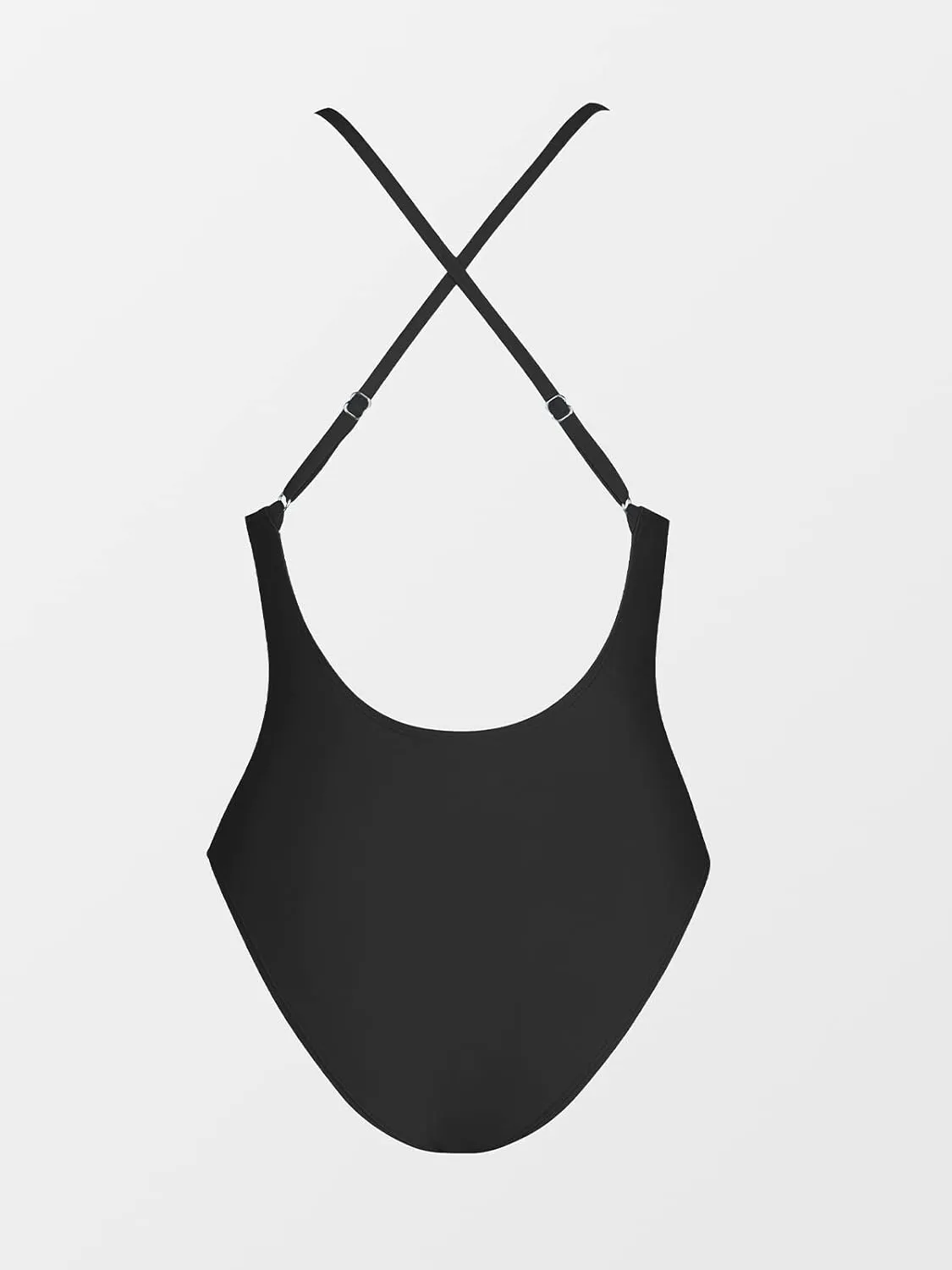 CUPSHE Women Swimsuit One Piece Bathing Suit Deep V Neck Crisscross Back Adjustable Strap