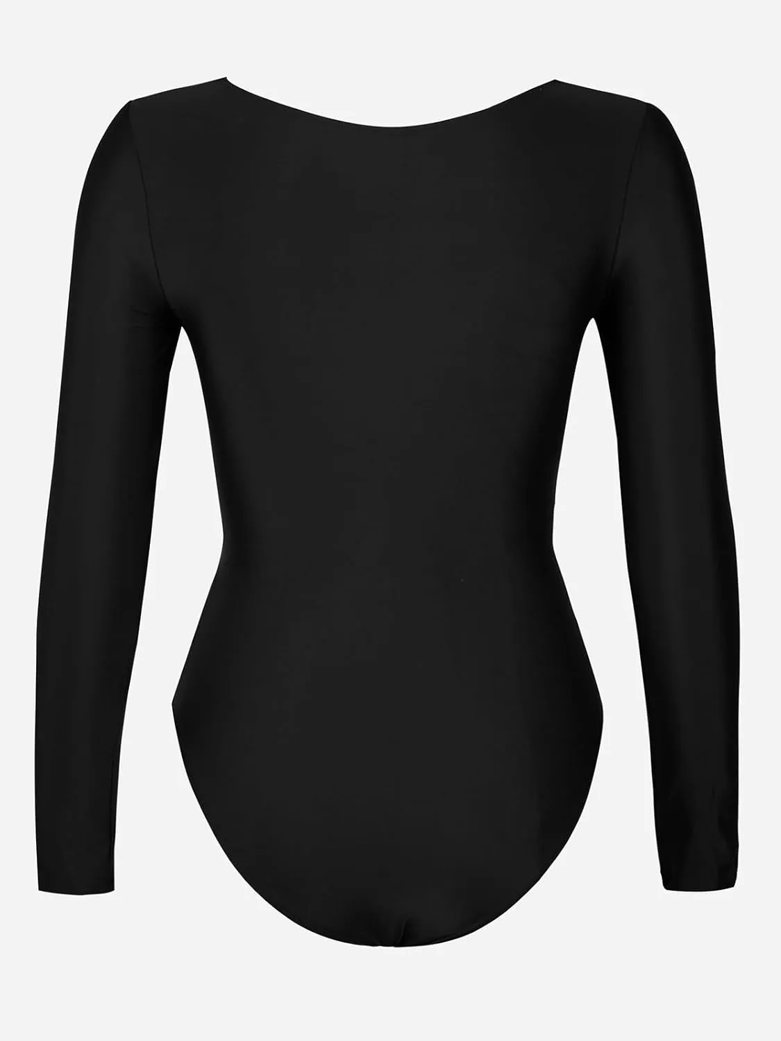 CUPSHE Women's One Piece Swimsuit Rash Guard Long Sleeve Cutout UPF 50  UV Deep V Neck O-Ring