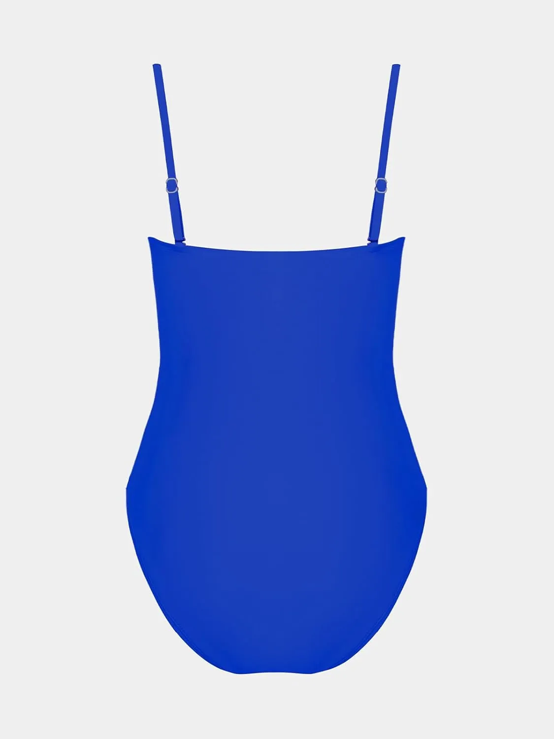 CUPSHE Women's One Piece Swimsuit Sweetheart Neck Adjustable Removable Straps Bathing Suit Front Cutout Swimwear