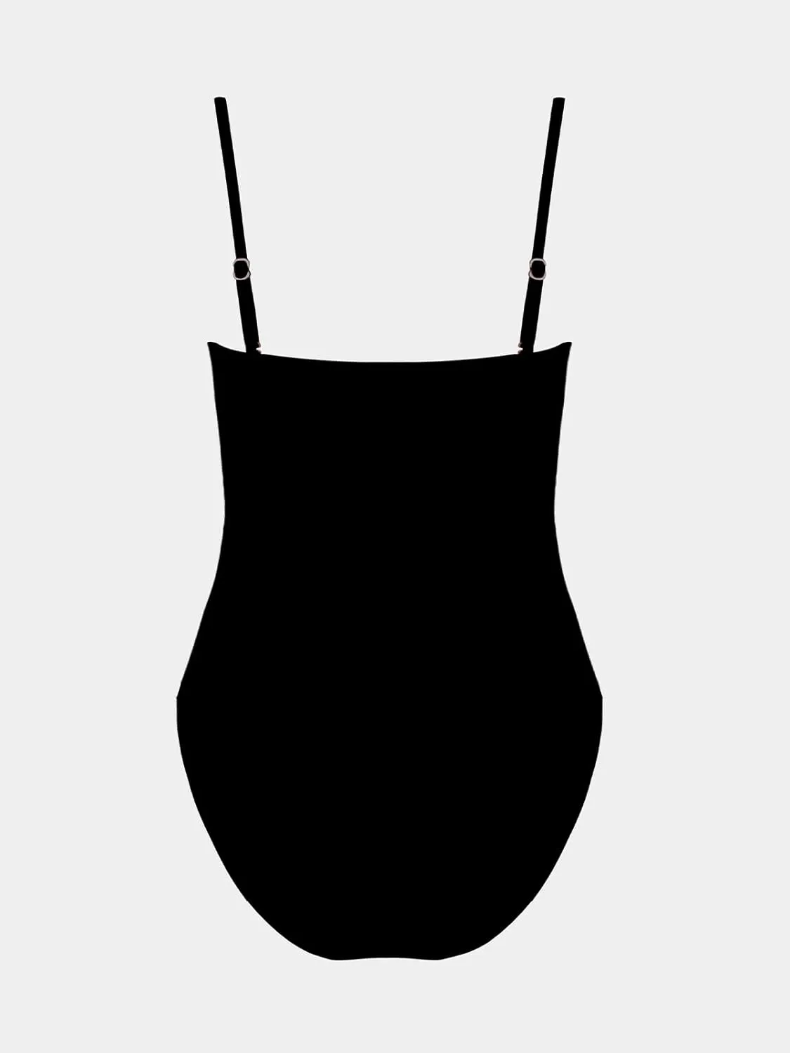 CUPSHE Women's One Piece Swimsuit Sweetheart Neck Adjustable Removable Straps Bathing Suit Front Cutout Swimwear