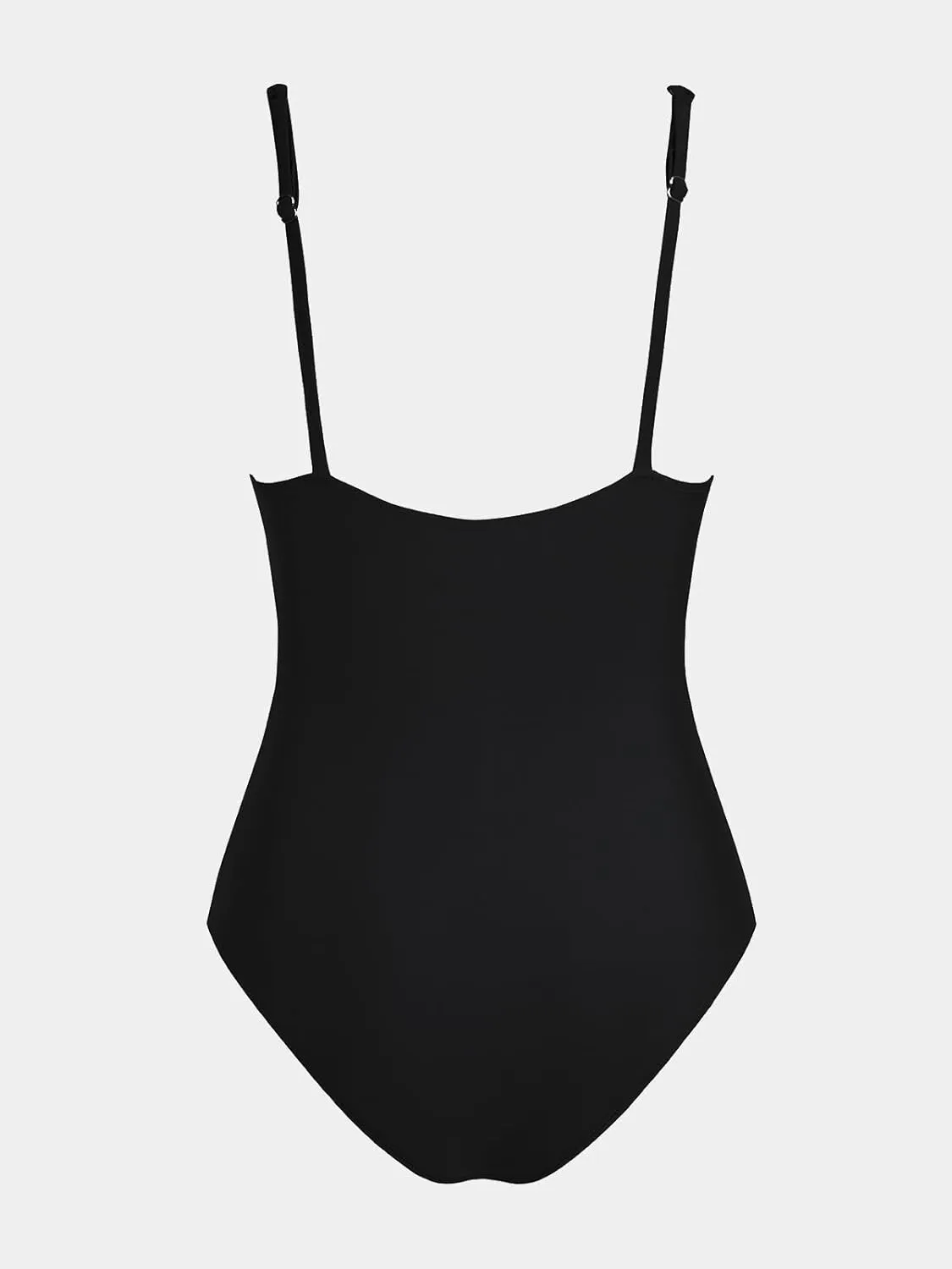 CUPSHE Women's One Piece Swimsuit Tummy Control Bathing Suit Deep V Neck Cut Out Mesh Adjustable Straps