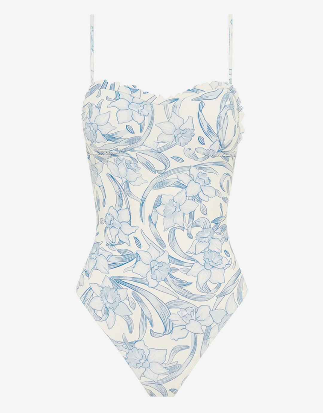 Daffodil Sonnet Swimsuit - Blue Print