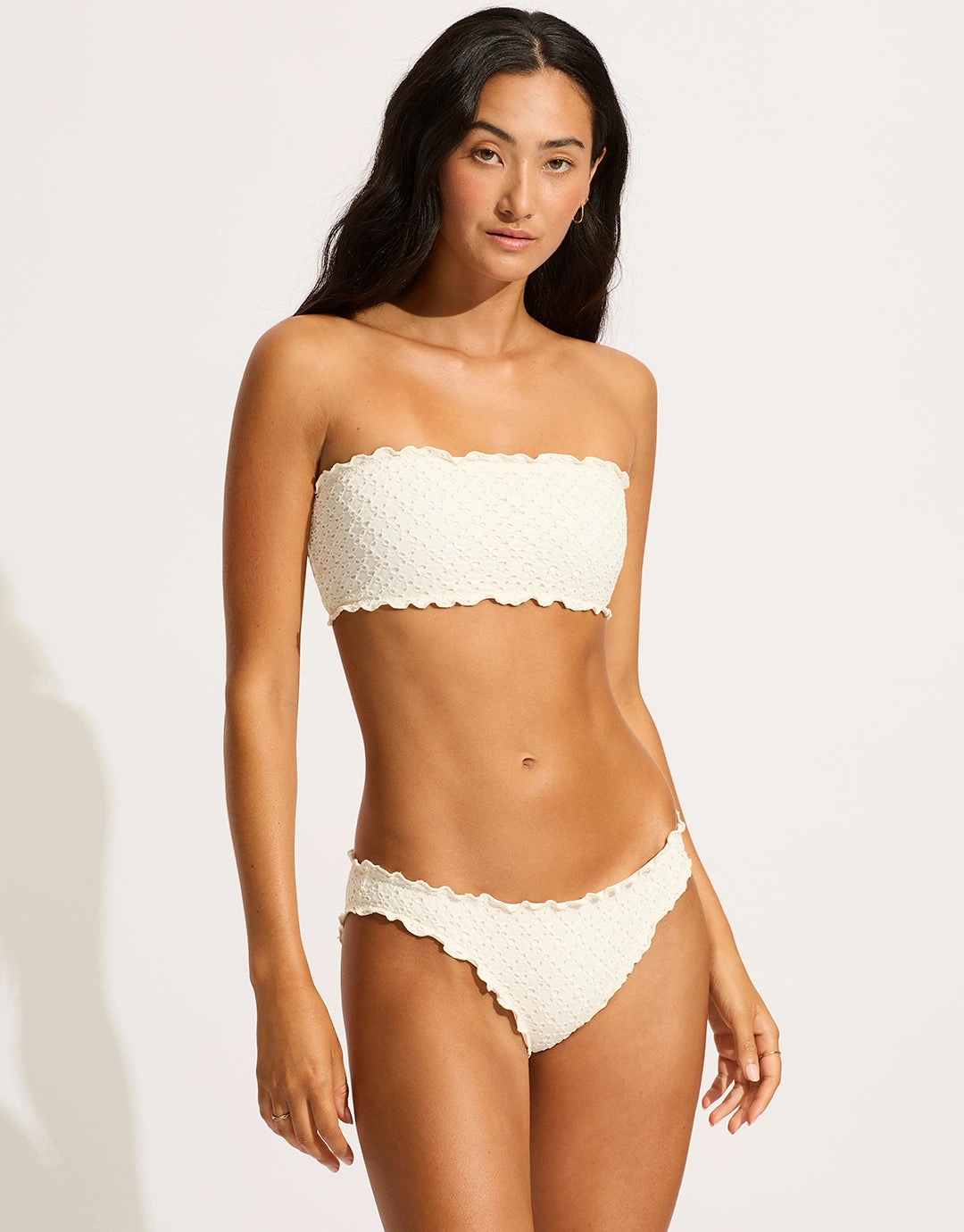 Daydreamer Tube Bikini Top - Vanilla