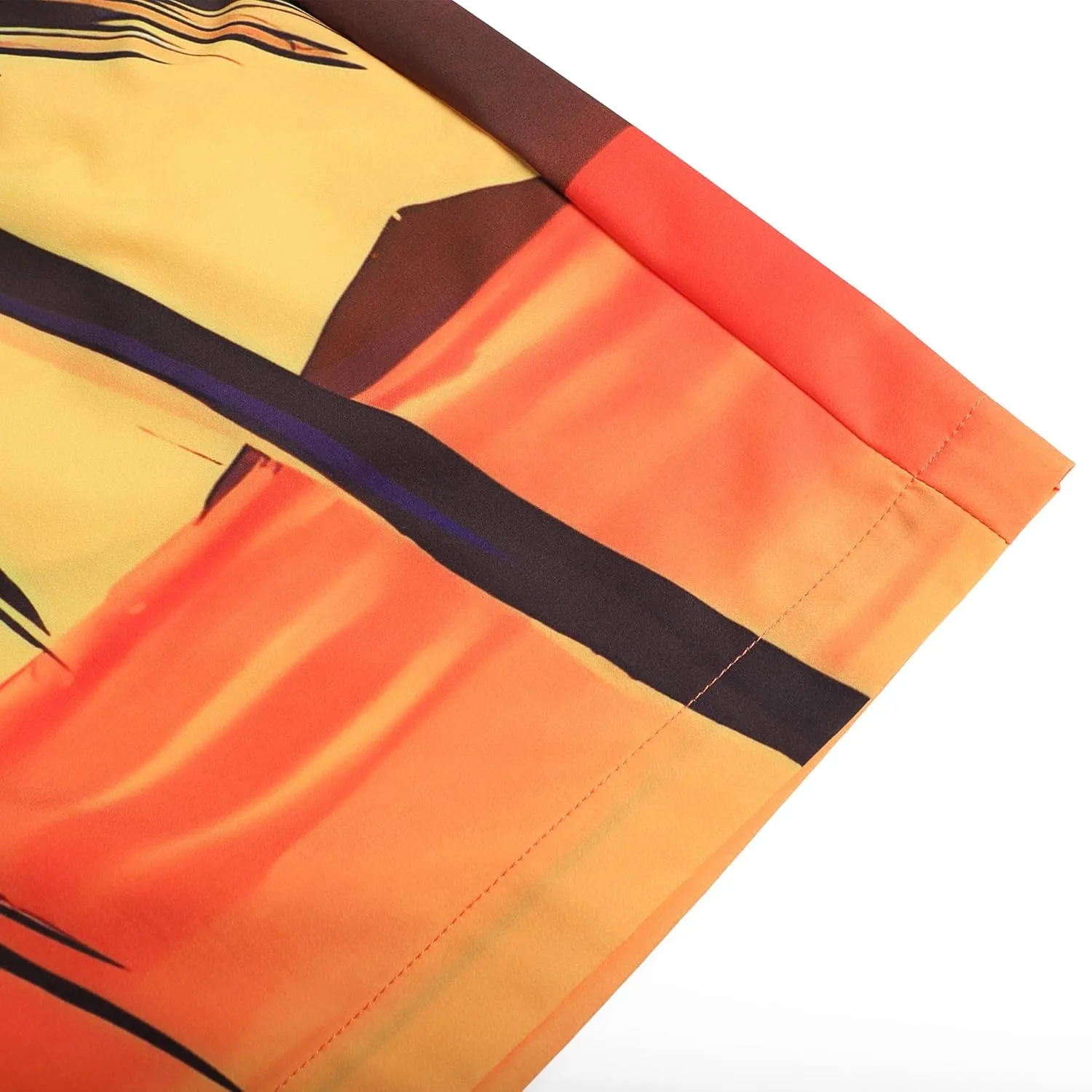 DEHANER Swim Trunks for Men Quick Dry Board Shorts with Zip Pockets Bathing Suits Beach Swimwear