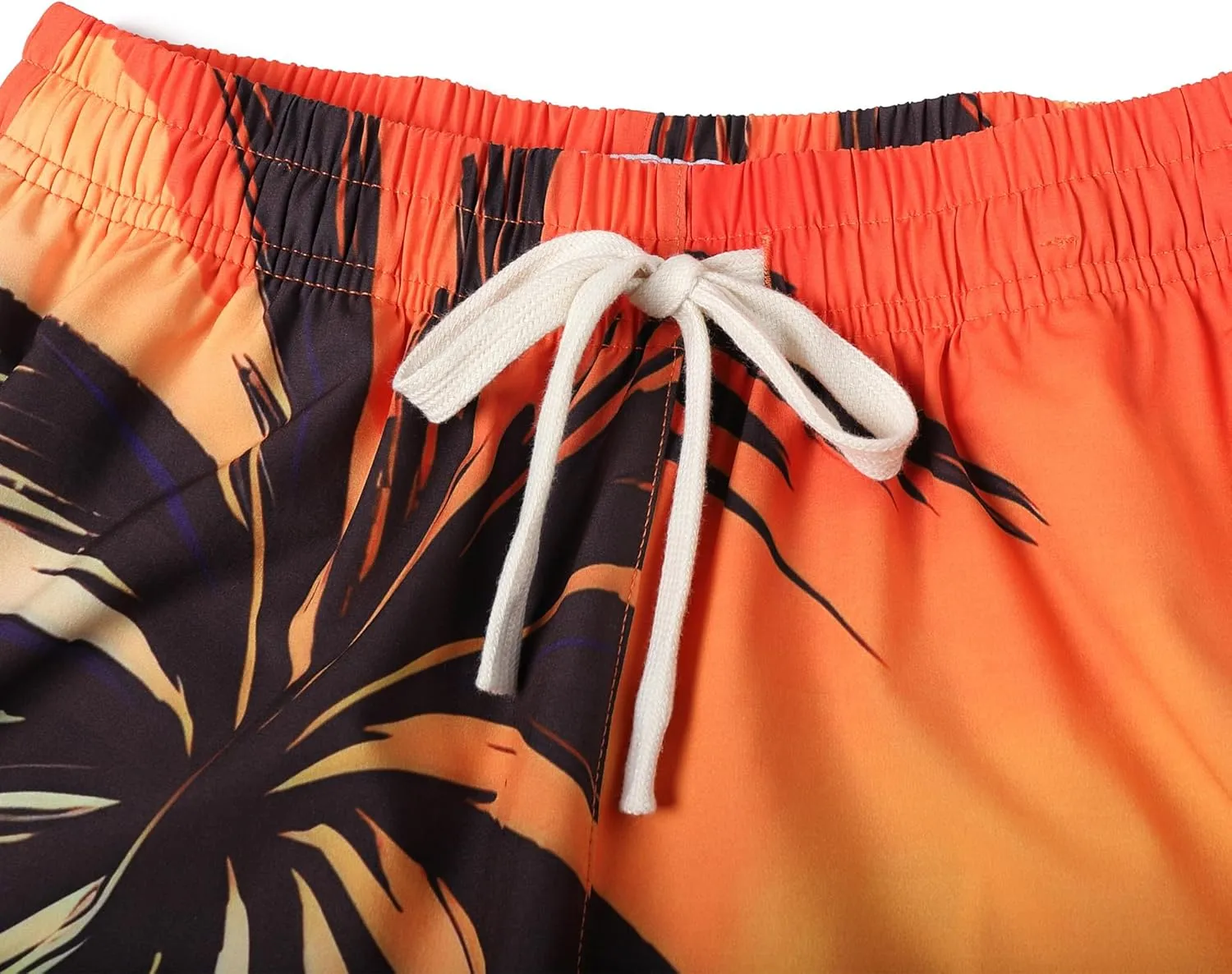 DEHANER Swim Trunks for Men Quick Dry Board Shorts with Zip Pockets Bathing Suits Beach Swimwear