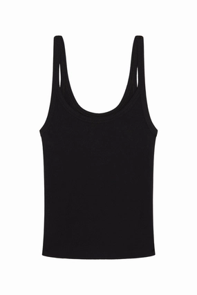 Devin Tank - Black Rib