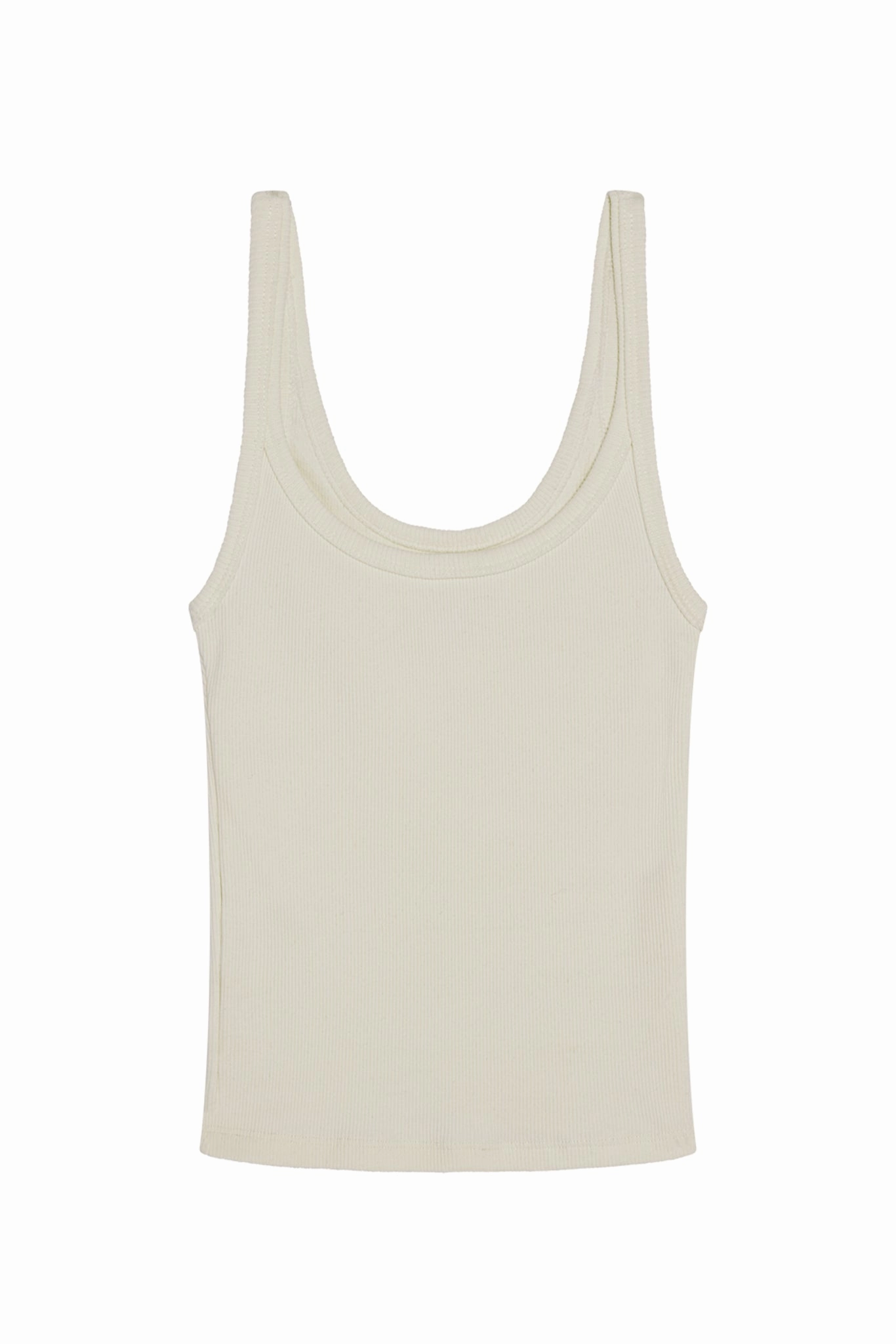 Devin Tank - Ivory Rib