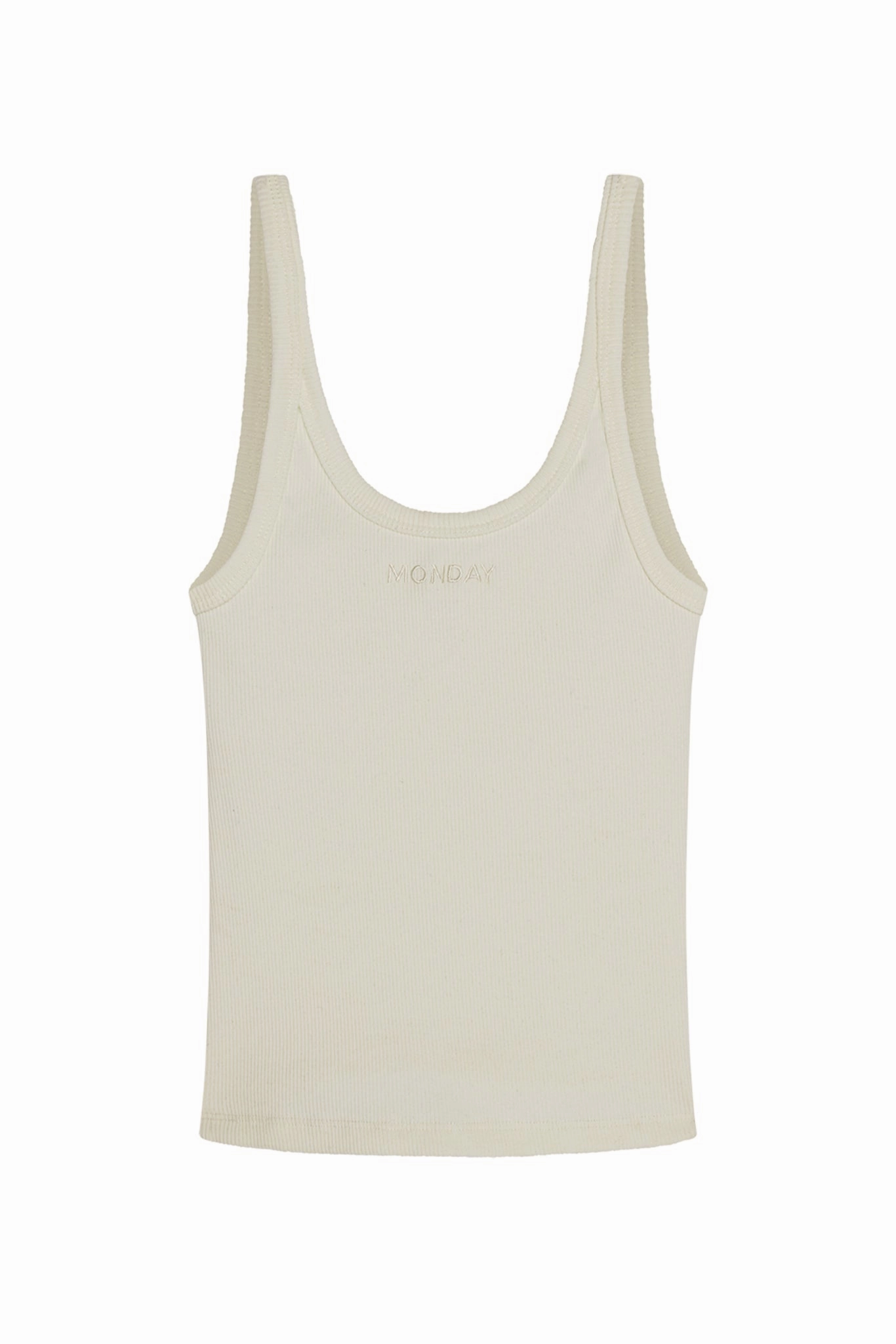 Devin Tank - Ivory Rib