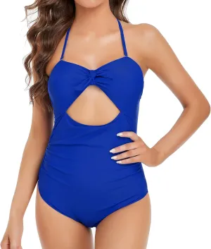 Edelqual Womens Swimsuits One Piece Tummy Control Bathing Suit Swim Suits Slimming Swimwear