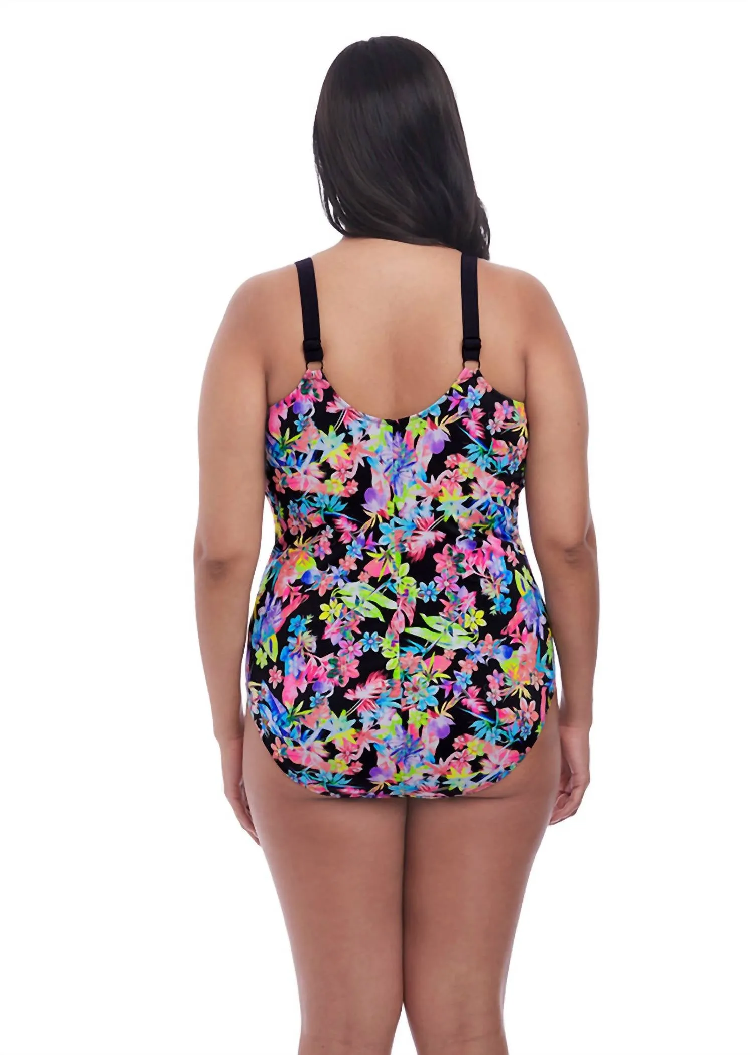Electro One-Piece Bikini In Black