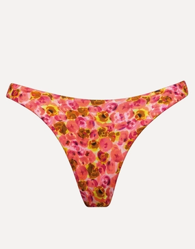 Euphoric Bloomwave Bikini Pant - Sunsoaked Neons