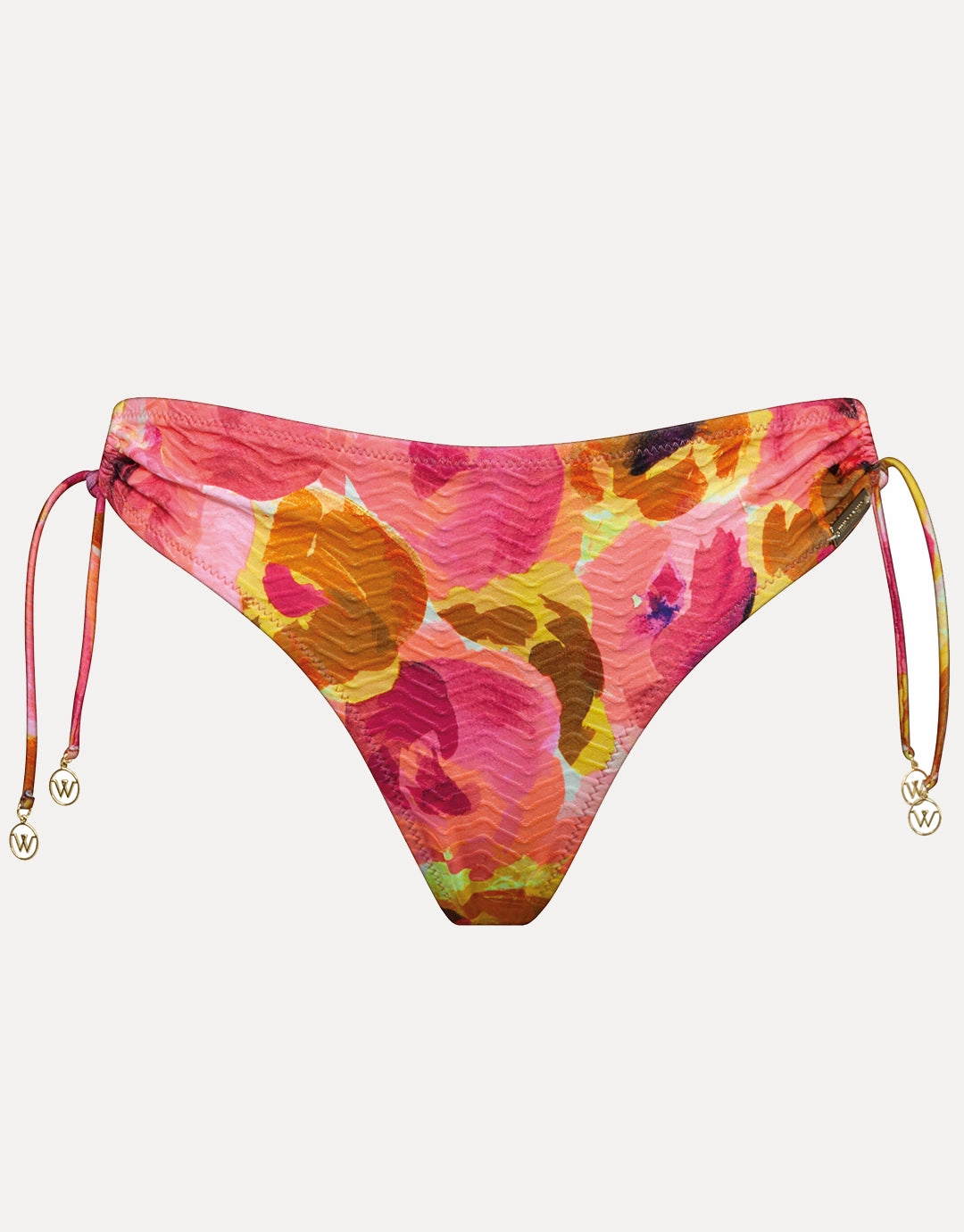 Euphoric Bloomwave Loop Side Bikini Pant - Sunsoaked Neons