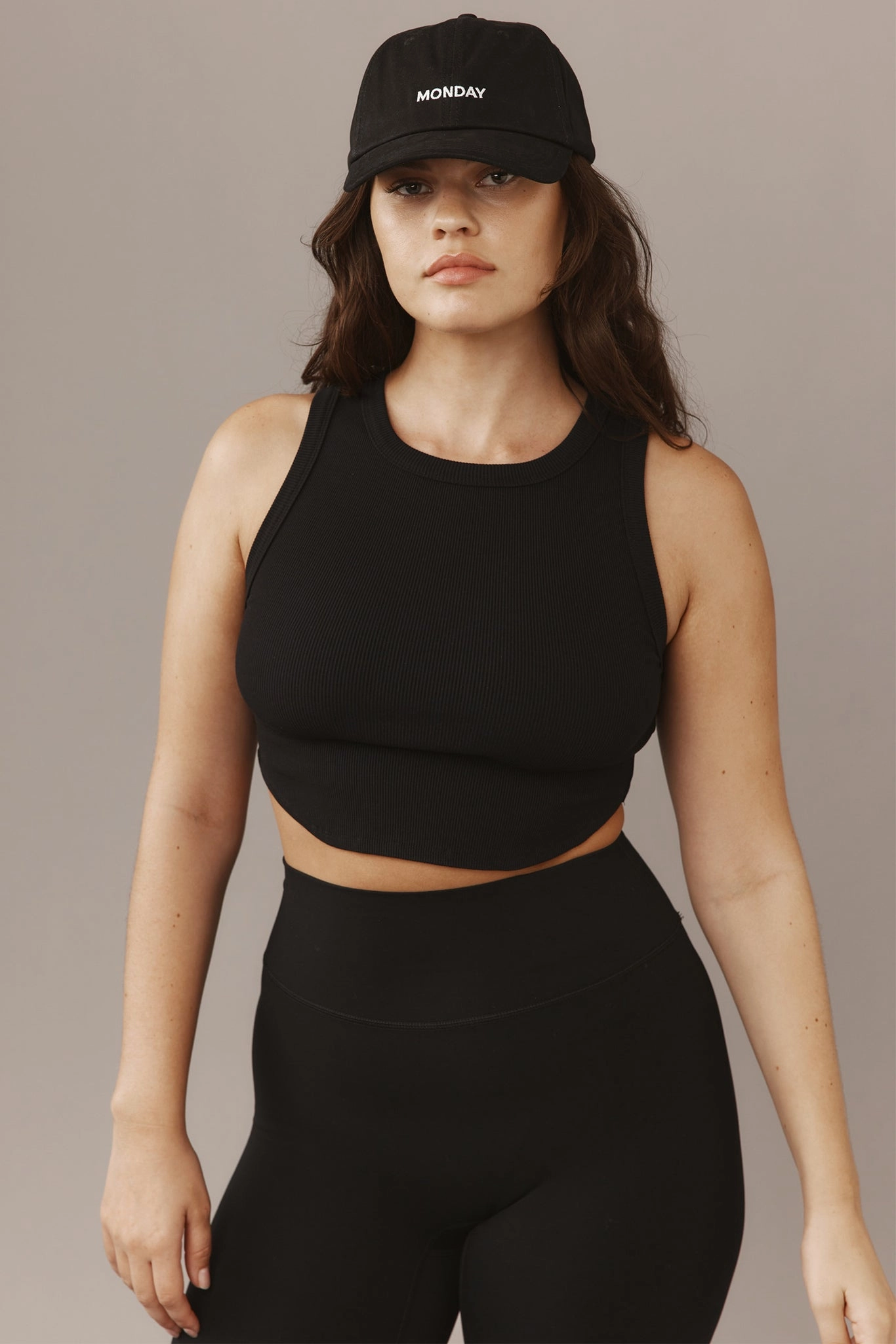 Everglades Tank - Black Thick Rib