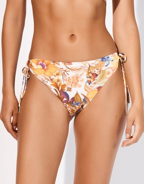 Exuberance Loop Side Bikini Pant - Solar