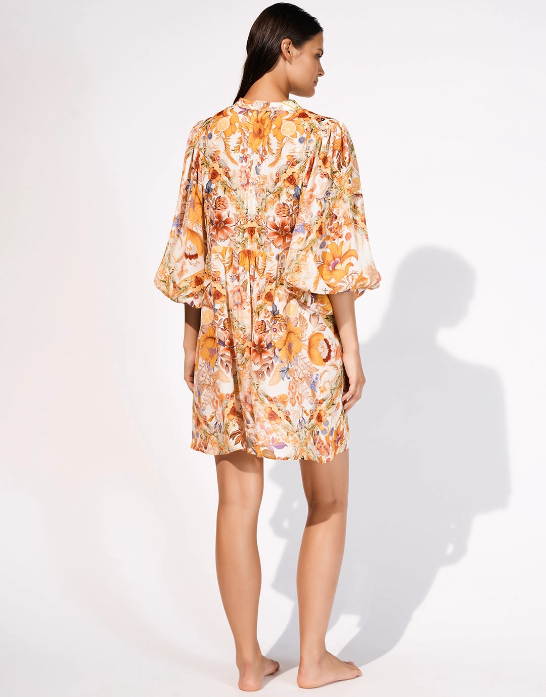Exuberance Mini Beach Dress - Solar