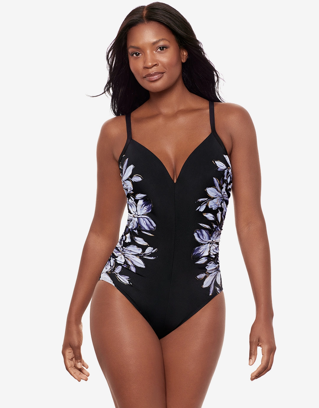 Fiore Di Luna Temptation Swimsuit - Black White