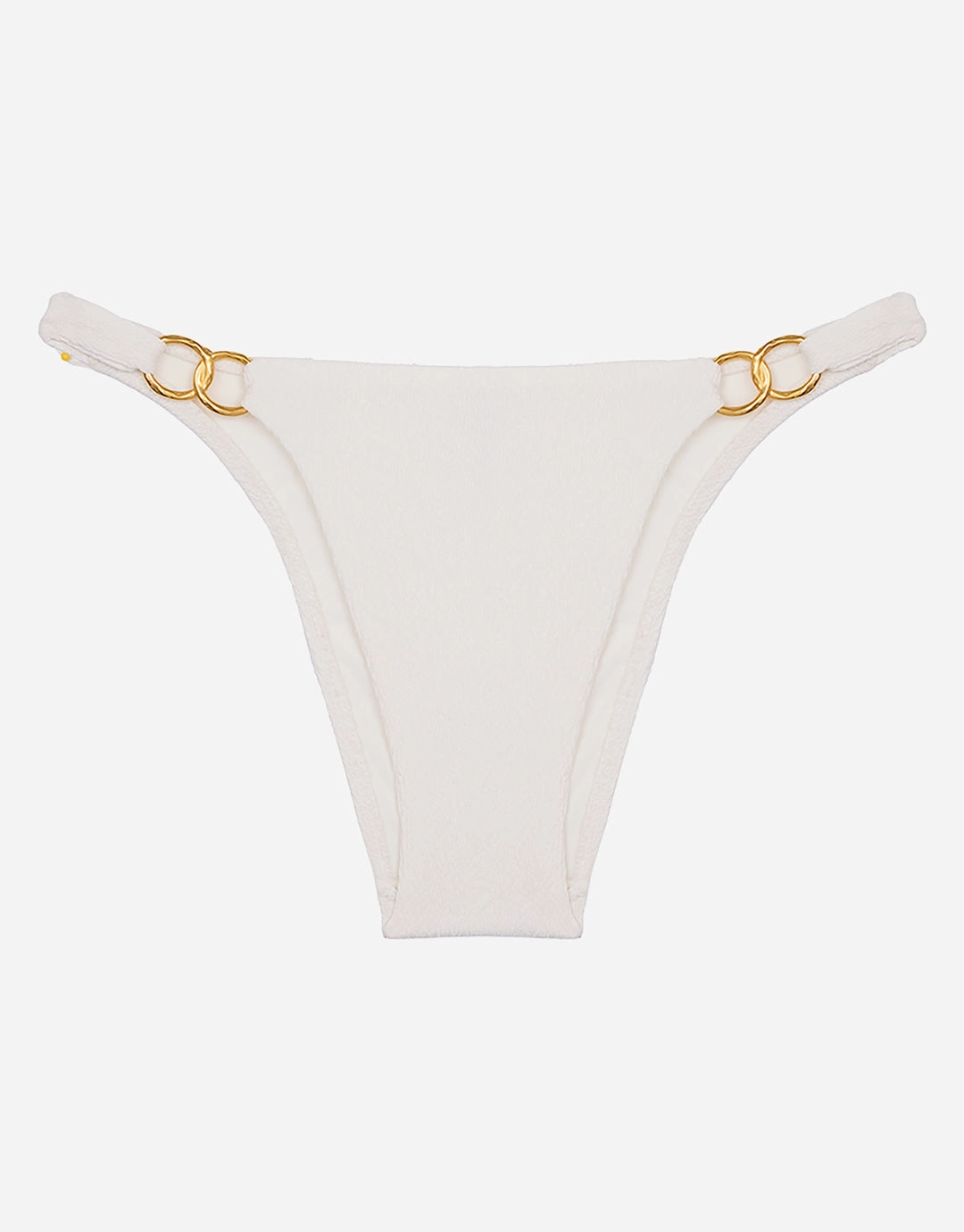 Firenze Jolie Detail Brazilian Bikini Pant - White