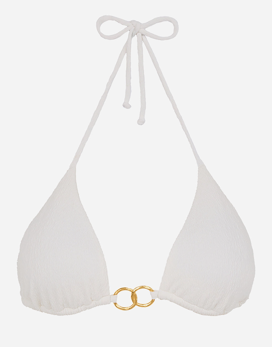 Firenze Jolie Tri Bikini Top - White