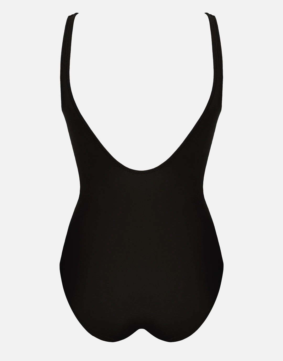 Floral Safari Shaped Neck Swimsuit - White Jungle