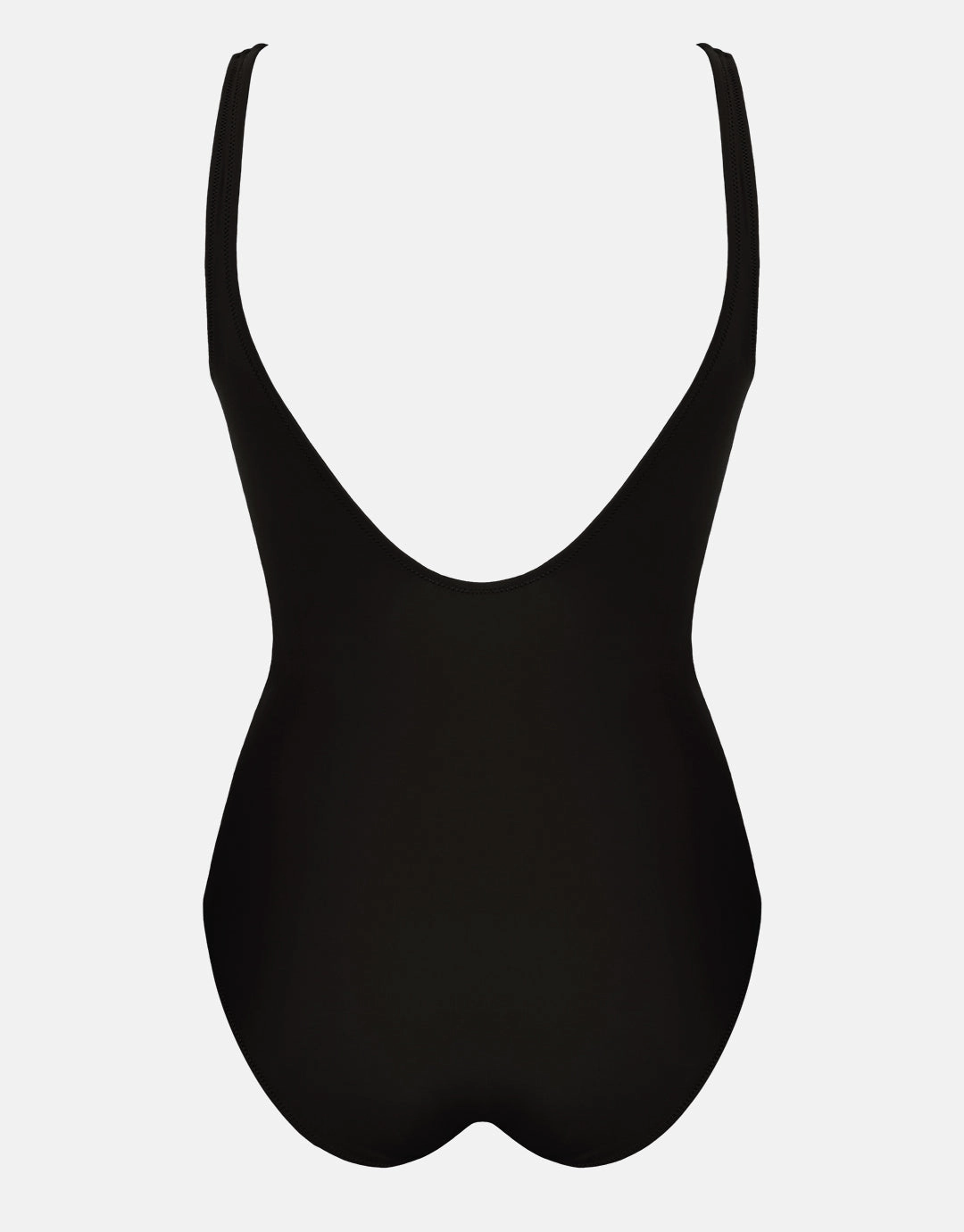 Floral Safari Shaped Neck Swimsuit - White Jungle