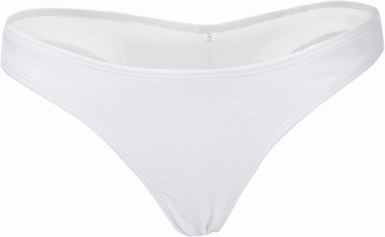 FOCUSSEXY Women's Hot Summer Brazilian Beachwear Bikini Bottom Thong Swimwear