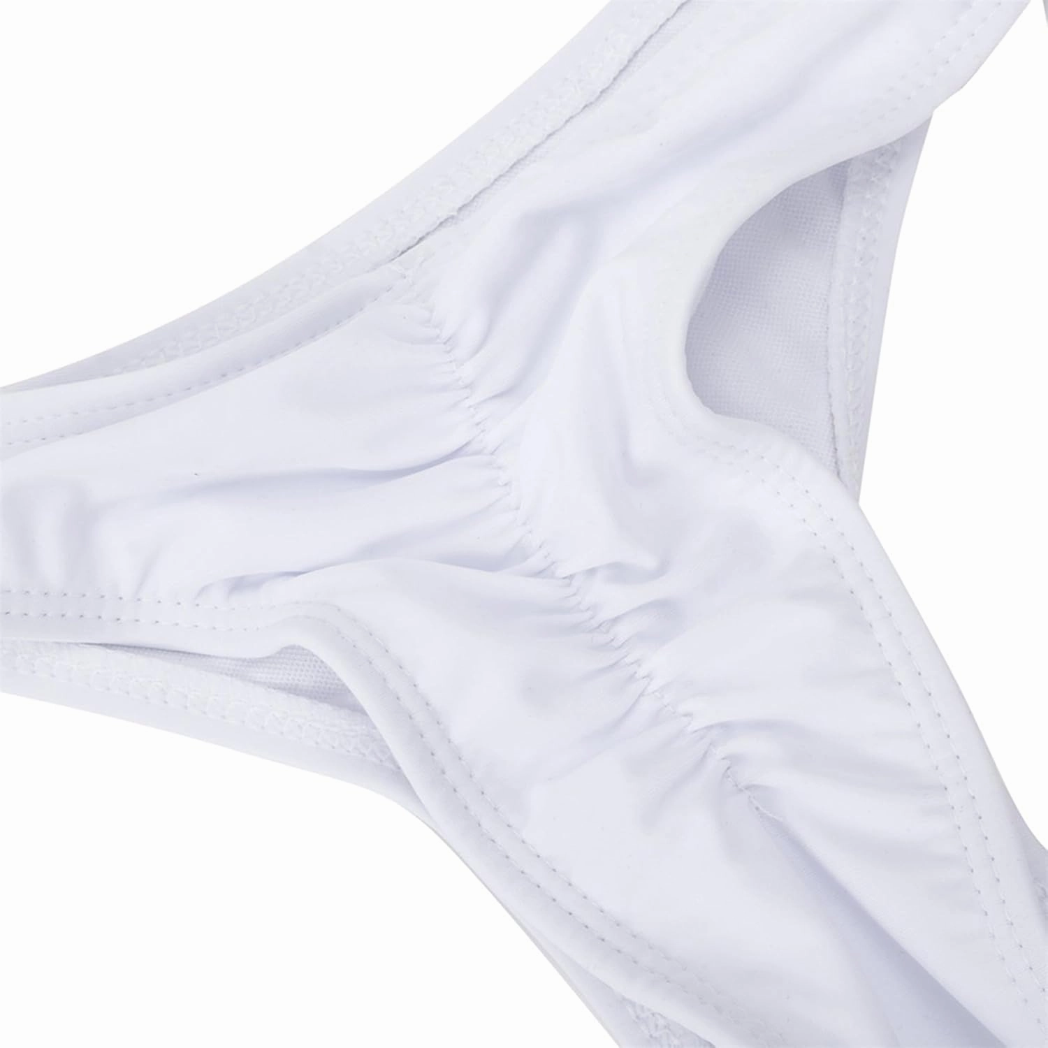 FOCUSSEXY Women's Hot Summer Brazilian Beachwear Bikini Bottom Thong Swimwear