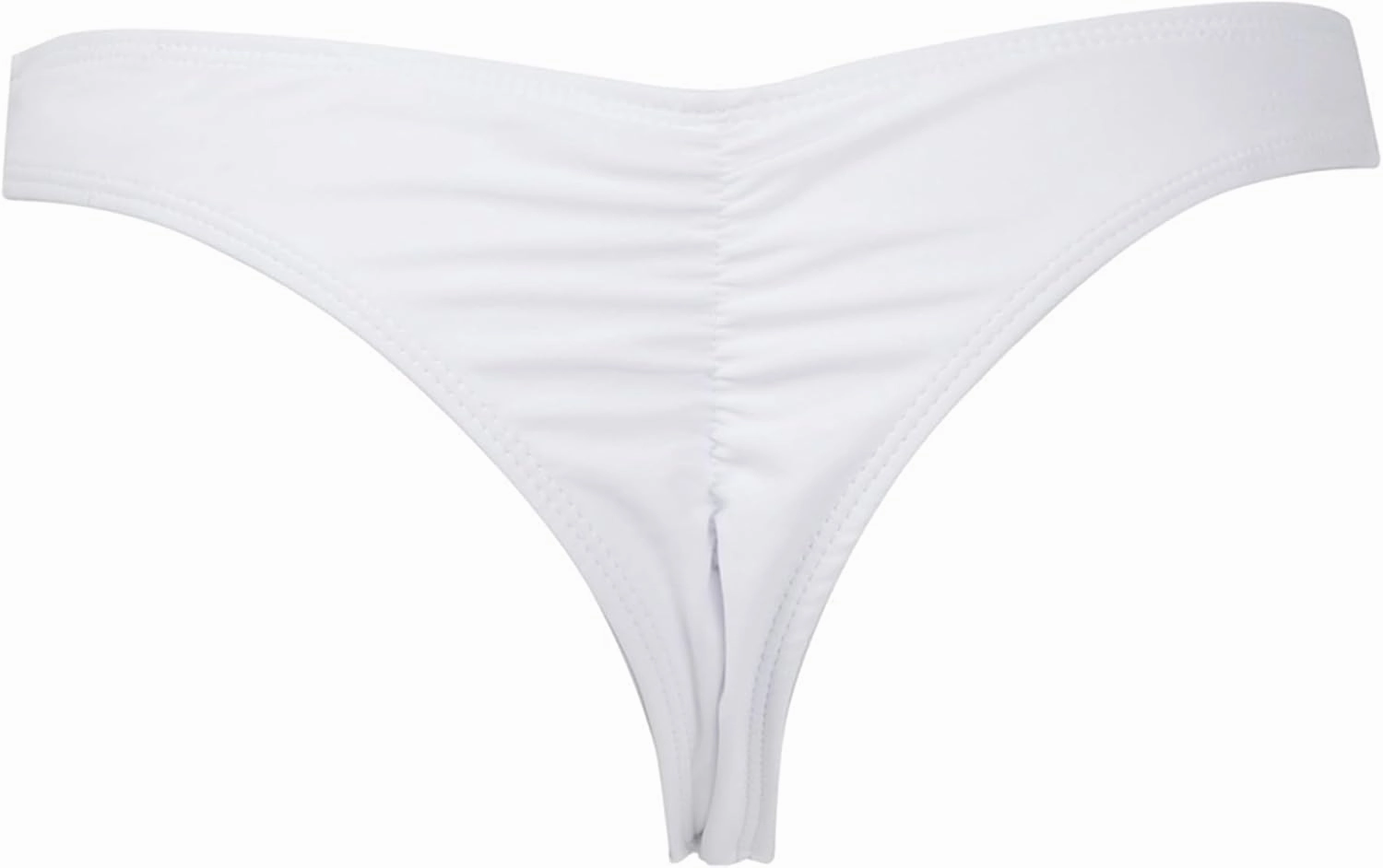 FOCUSSEXY Women's Hot Summer Brazilian Beachwear Bikini Bottom Thong Swimwear