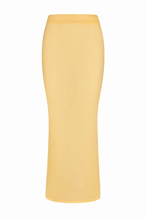 Fontelina Linen Skirt - Honey