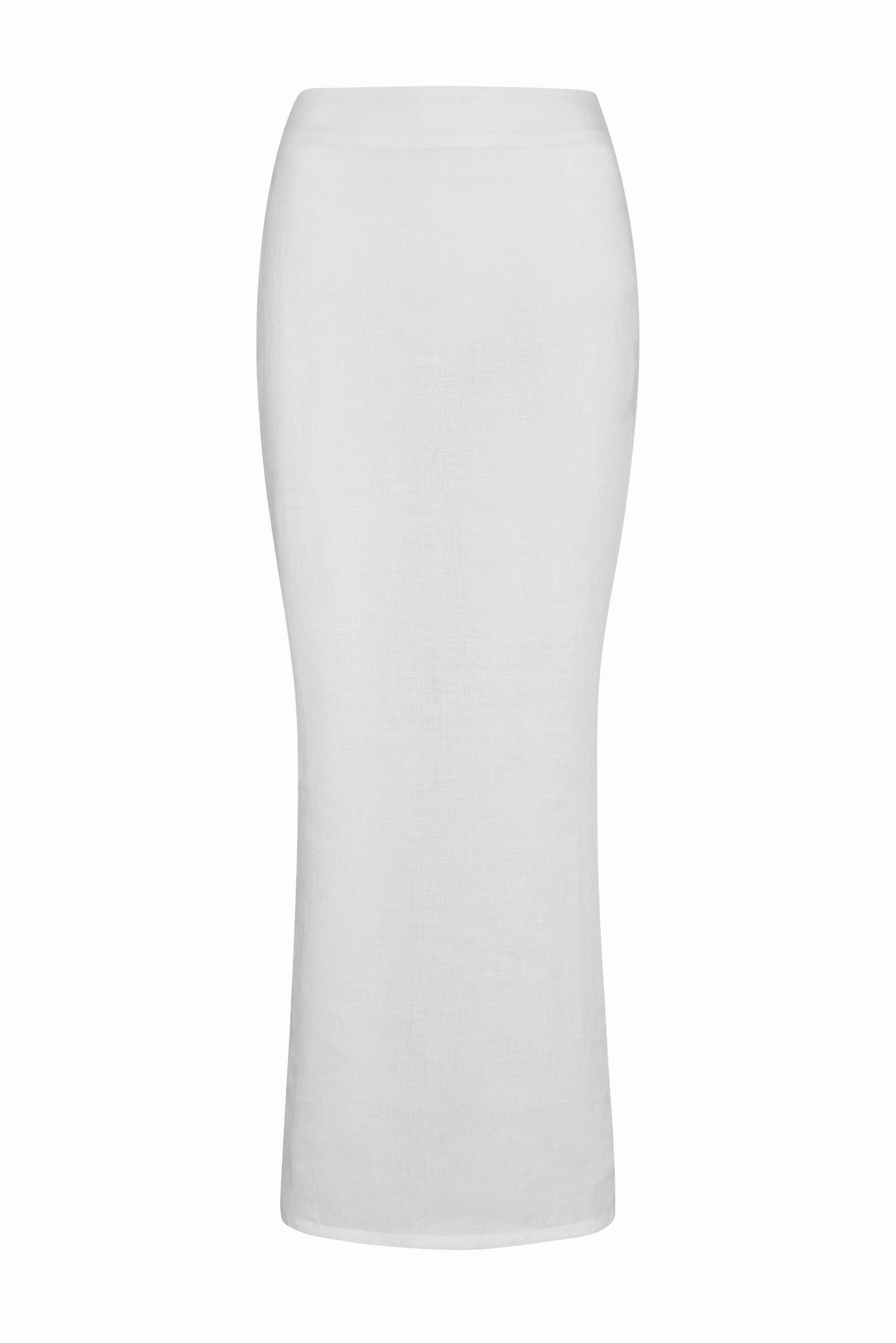 Fontelina Linen Skirt - White