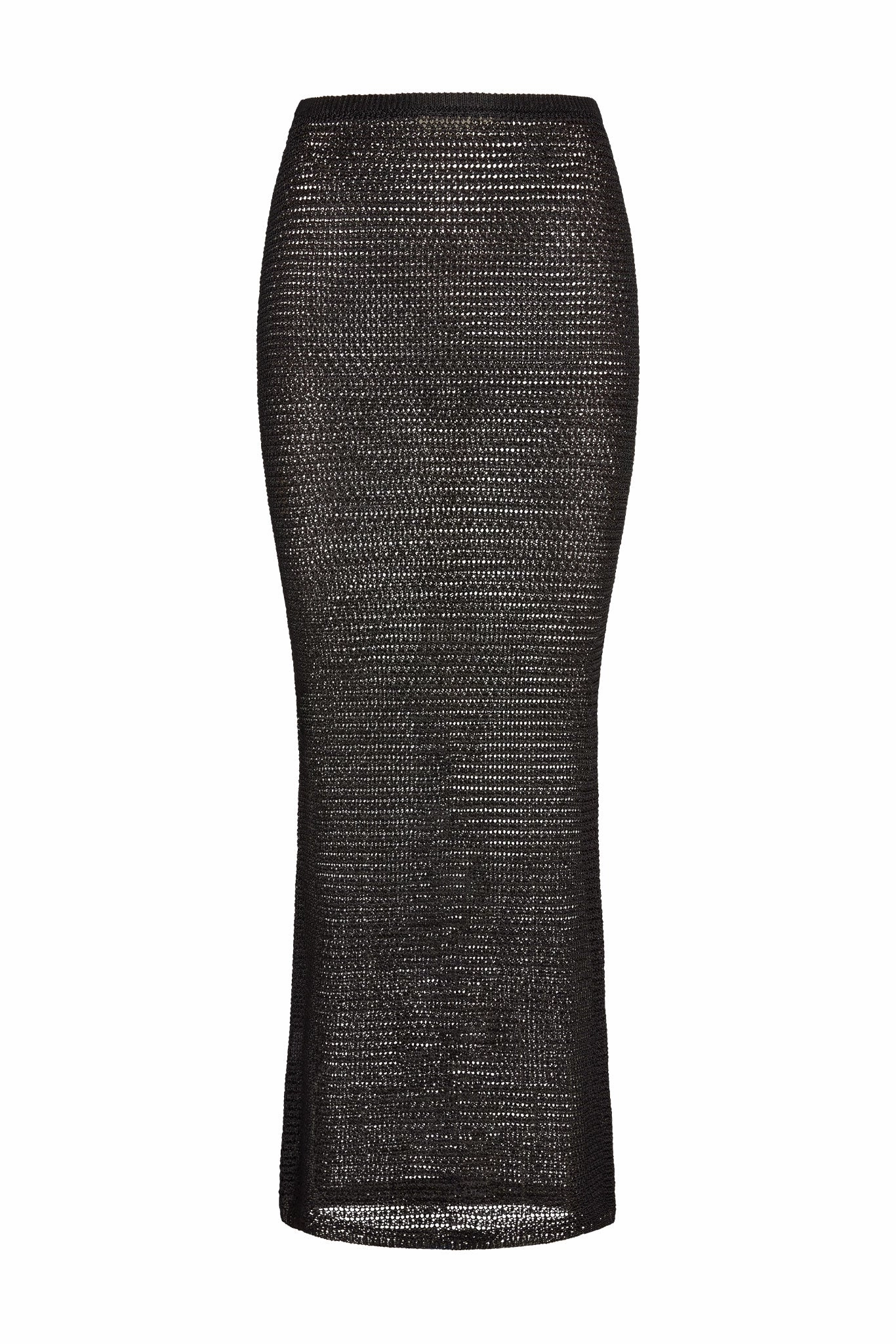 Fontelina Skirt - Black Treble Knit