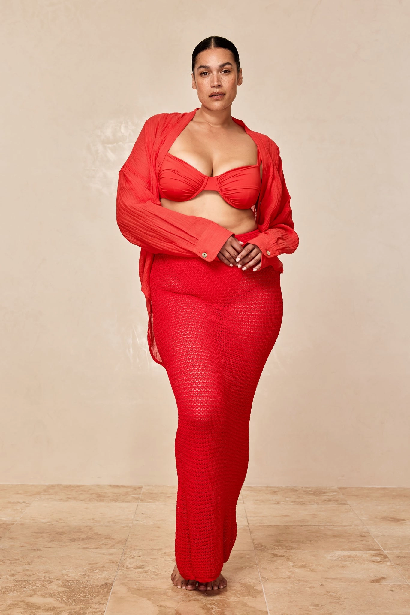 Fontelina Skirt - Chili Pepper Lace Crochet