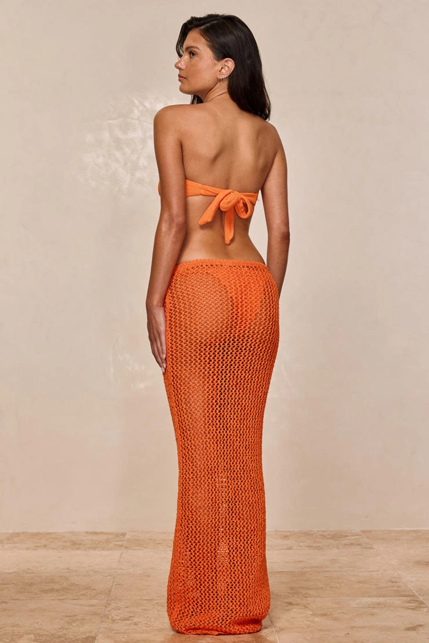 Fontelina Skirt - Tangerine Petit Crochet