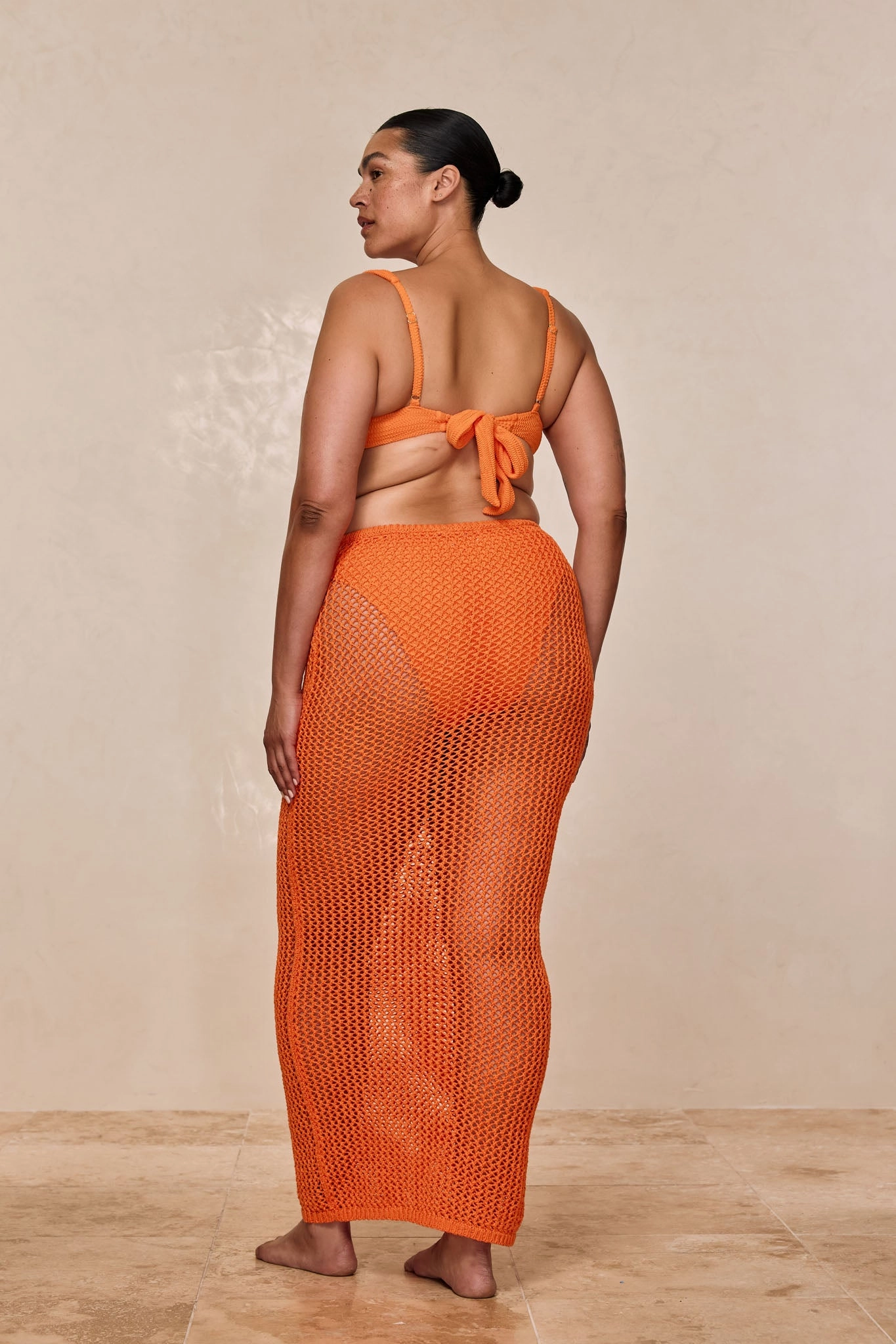 Fontelina Skirt - Tangerine Petit Crochet