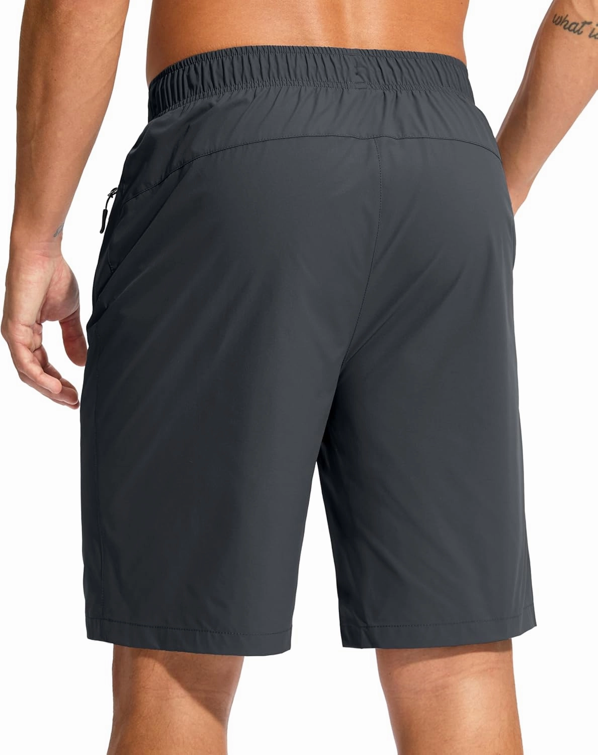 G Gradual Men's Swim Trunks 9" Quick Dry Swimming Board Shorts with Zipper Pockets Swimwear Bathing Suit for Men No Liner