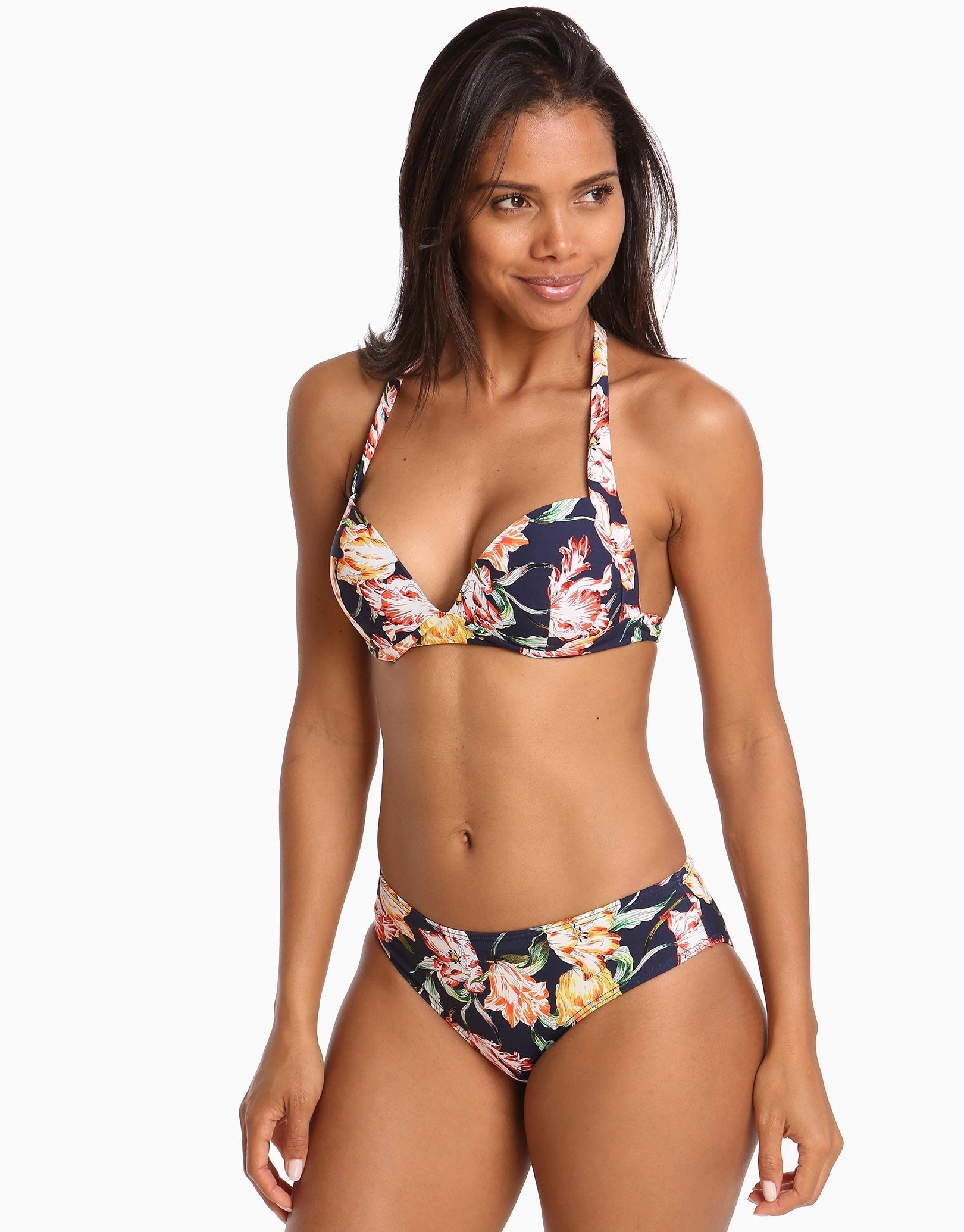 Galleria 50s Moulded Bikini Top - Ink