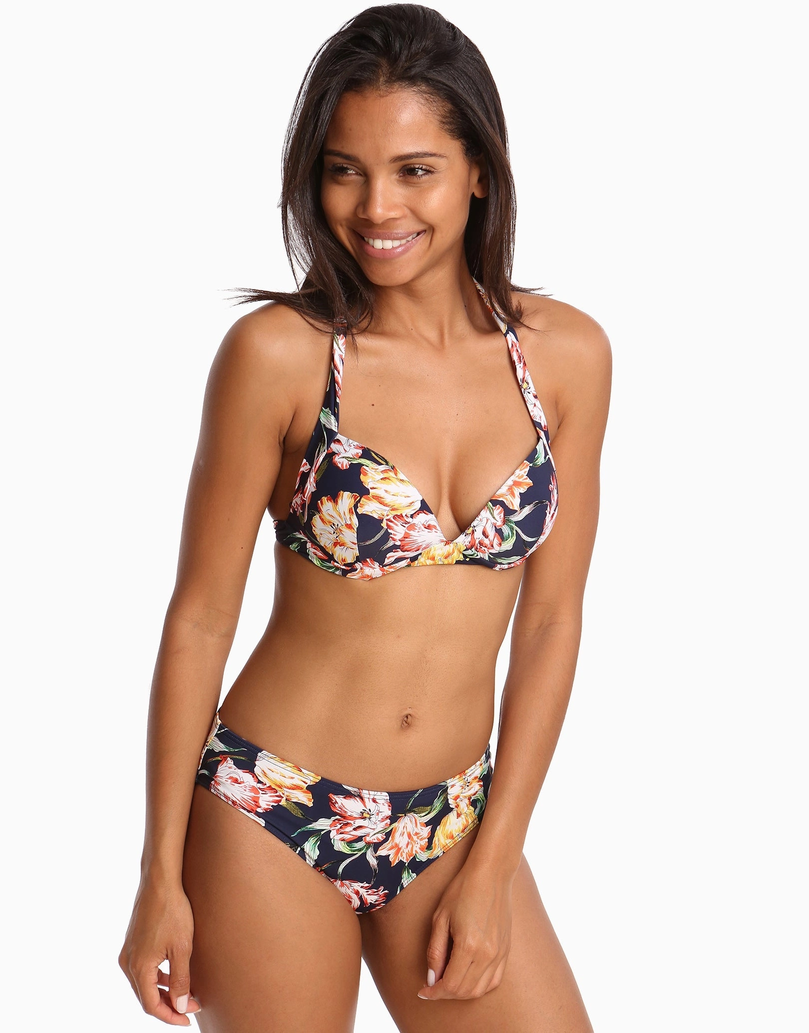 Galleria 50s Moulded Bikini Top - Ink