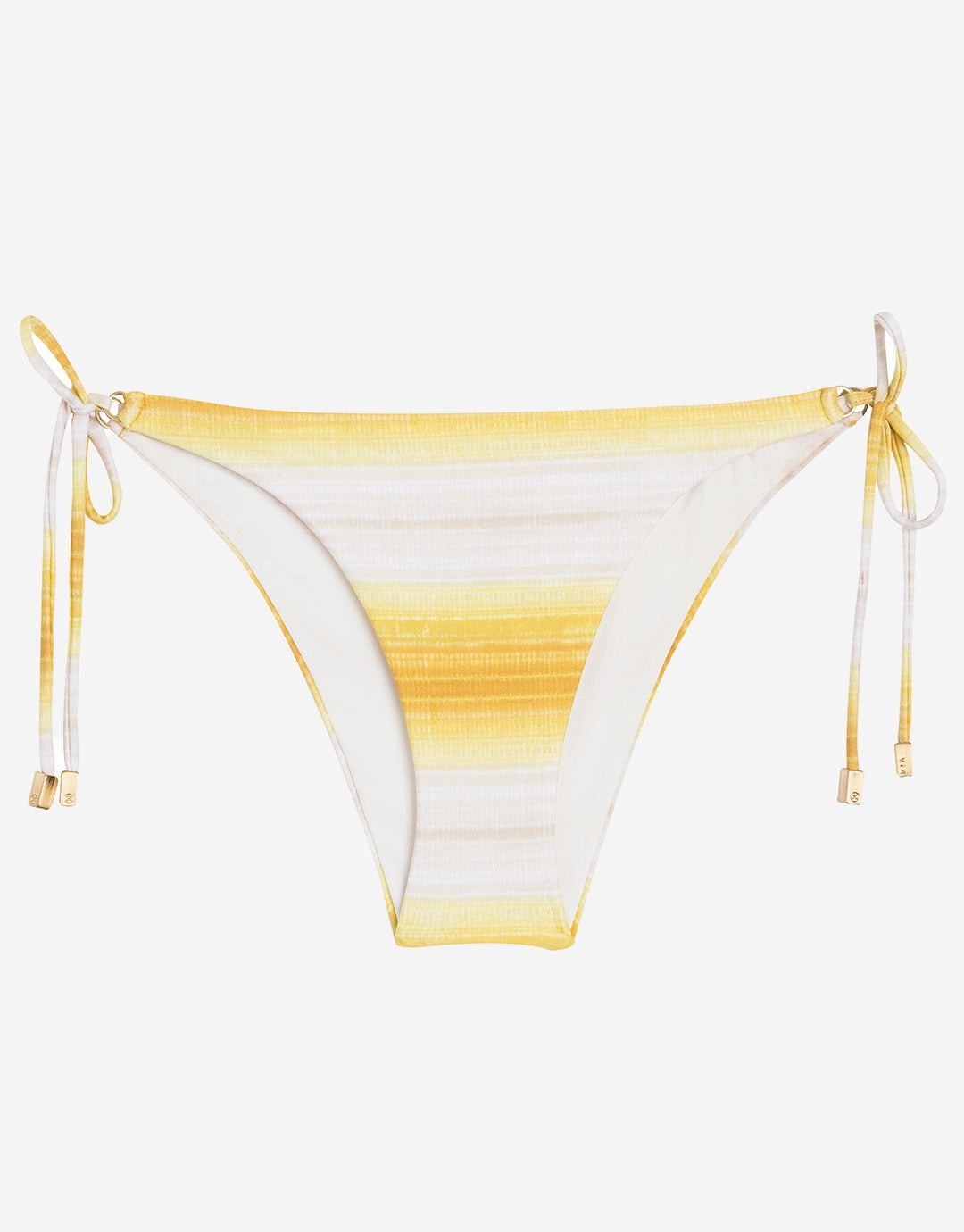 Golden Long Tie Pant -  Yellow