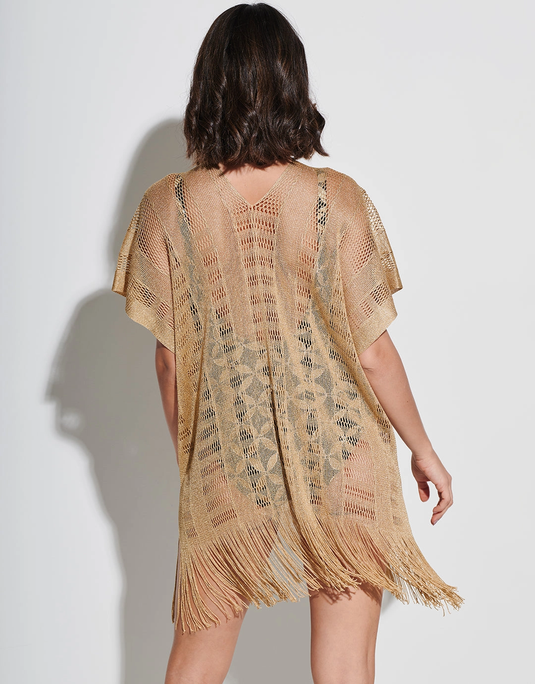 Guayana Metallic Tunic - Gold