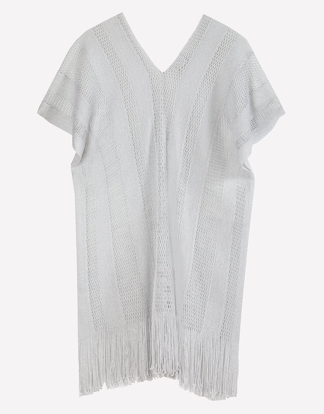 Guayana Metallic Tunic - Silver