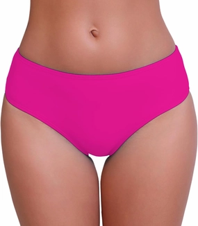 Halcurt Women's Mid Waisted Bikini Swimsuit Bottoms Full Coverage Swim Bottoms