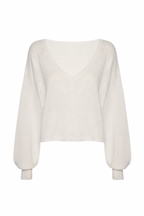 Hamilton Island Sweater - White